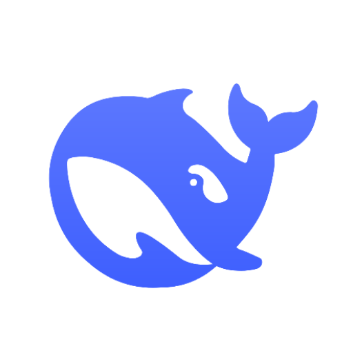 DeepSeek AI chatbot logo — open source AI model from China