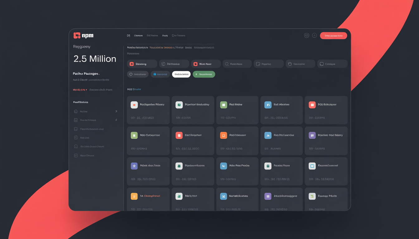 npm registry — the world's largest software ecosystem