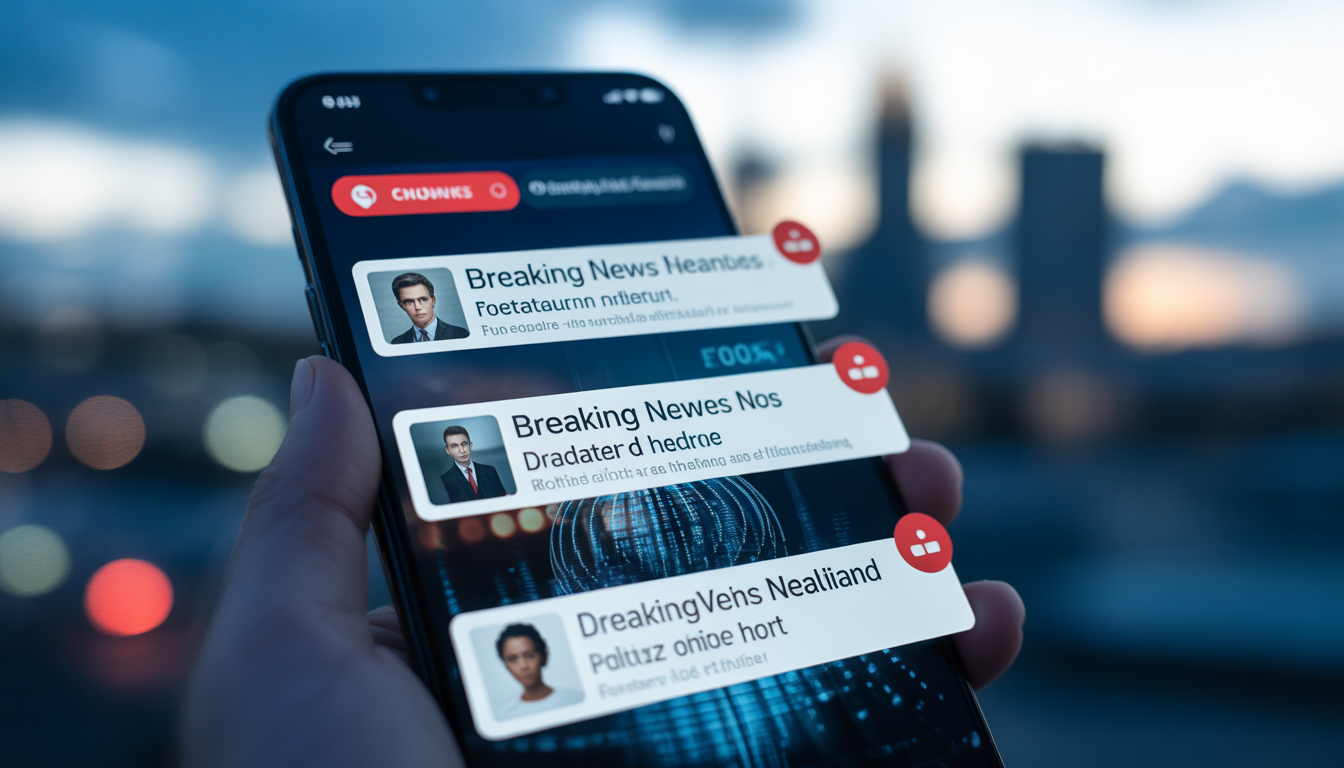 AI chatbot for real-time news — current events, trending topics, market updates