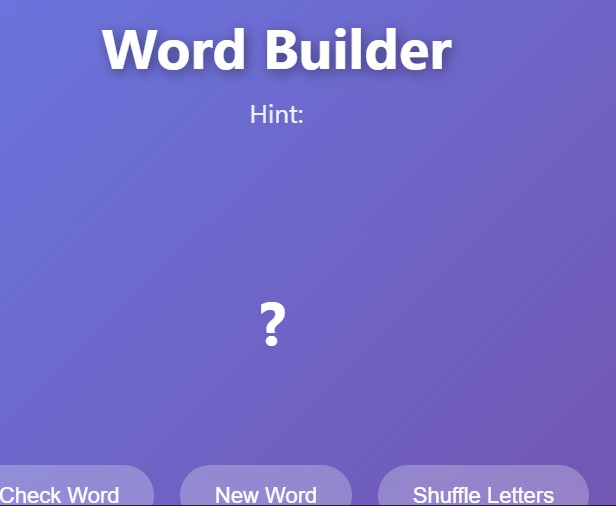 World Builder Game